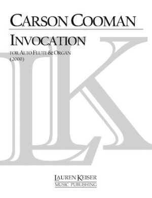 Invocation for Alto Flute and Organ Invocation for Alto Flute and Organ