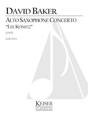Alto Saxophone Concerto Alto Saxophone Concerto