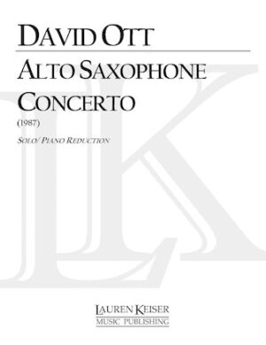 Saxophone Concerto (Piano Reduction) Saxophone Concerto (Piano Reduction)