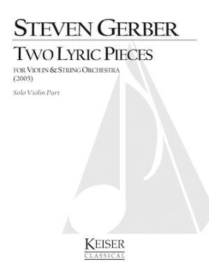 2 Lyric Pieces for Solo Violin and String Orchestra 2 Lyric Pieces for Solo Violin and String Orchestra