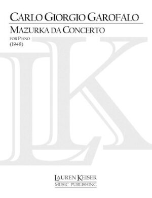 Mazurka da Concerto Mazurka da Concerto