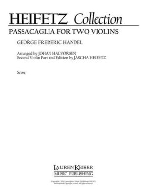 Passacaglia for Two Violins Passacaglia for Two Violins