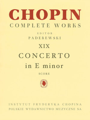 Piano Concerto in E Minor Op. 11