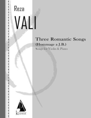 Three Romantic Songs for Violin and Piano Three Romantic Songs for Violin and Piano