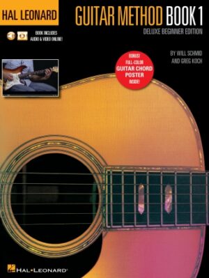 Hal Leonard Guitar Method – Book 1, Deluxe Beginner Edition