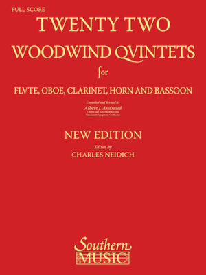 22 Woodwind Quintets – New Edition