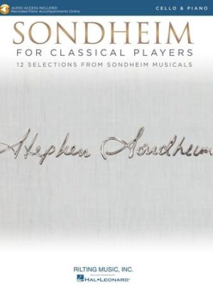 Sondheim for Classical Players Sondheim for Classical Players