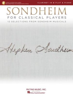 Sondheim for Classical Players Sondheim for Classical Players