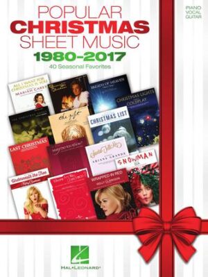 Popular Christmas Sheet Music – 1980-2017 Popular Christmas Sheet Music – 1980-2017