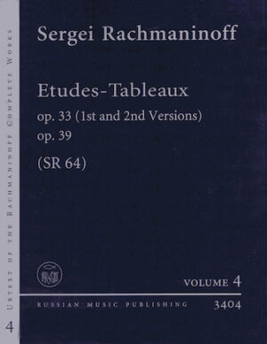 Etudes-Tableaux Op. 33 (1st and 2nd Versions), Op. 39