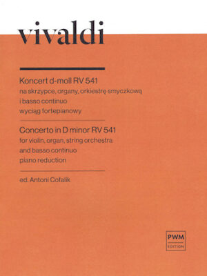 Concerto in D Minor, RV541 Concerto in D Minor, RV541