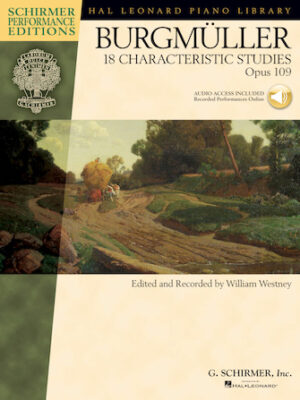 Johann Friedrich Burgmüller – 18 Characteristic Studies, Opus 109 Johann Friedrich Burgmüller – 18 Characteristic Studies, Opus 109