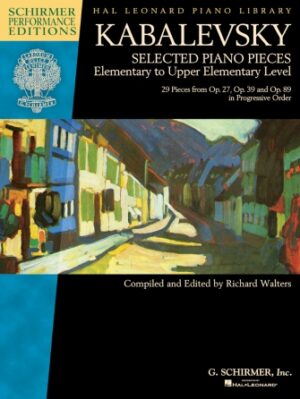 Dmitri Kabalevsky – Selected Piano Pieces Dmitri Kabalevsky – Selected Piano Pieces