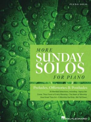 More Sunday Solos for Piano More Sunday Solos for Piano