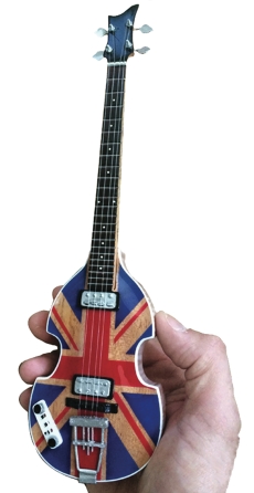 Paul McCartney Union Jack Mini Violin Bass Replica Paul McCartney Union Jack Mini Violin Bass Replica