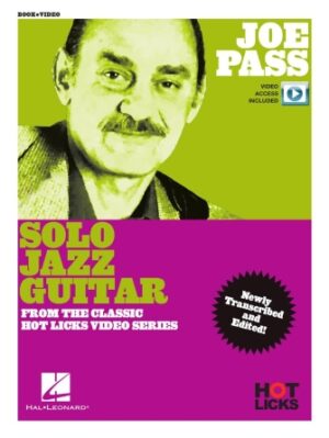 Joe Pass – Solo Jazz Guitar Book/Online Video Joe Pass – Solo Jazz Guitar Book/Online Video
