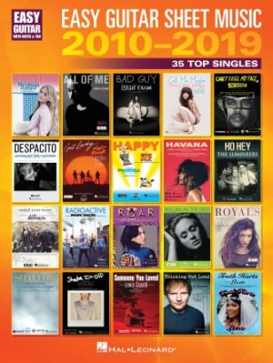 Easy Guitar Sheet Music 2010-2019 Easy Guitar Sheet Music 2010-2019