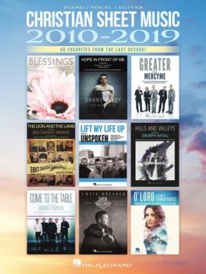 Christian Sheet Music 2010-2019 Christian Sheet Music 2010-2019