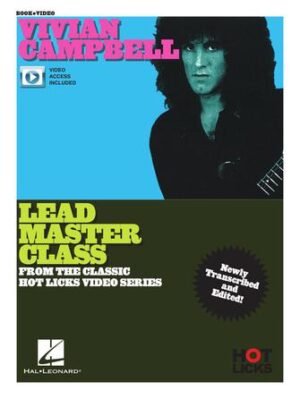 Vivian Campbell – Lead Master Class Instructional Book with Online Video Lessons Vivian Campbell – Lead Master Class Instructional Book with Online Video Lessons