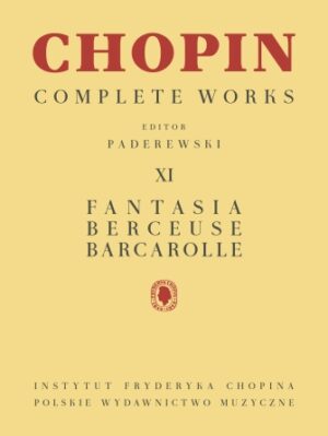 Fantasia, Berceuse, Barcarolle Fantasia, Berceuse, Barcarolle