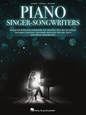 Piano Singer/Songwriters Piano Singer/Songwriters