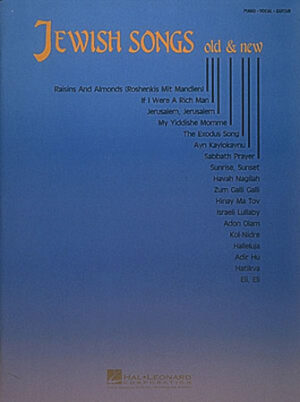 Jewish Songs Old And New