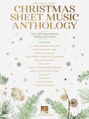 Christmas Sheet Music Anthology Christmas Sheet Music Anthology