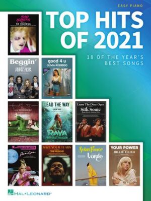 Top Hits of 2021 for Easy Piano Top Hits of 2021 for Easy Piano
