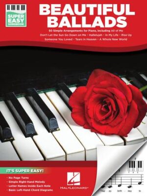 Beautiful Ballads – Super Easy Songbook Beautiful Ballads – Super Easy Songbook
