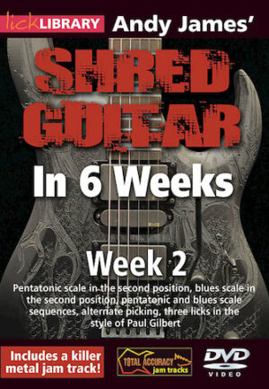 Andy James’ Shred Guitar in 6 Weeks Andy James’ Shred Guitar in 6 Weeks