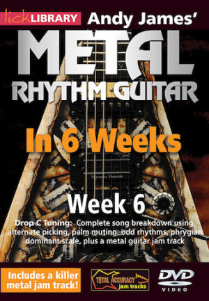 Andy James’ Metal Rhythm Guitar in 6 Weeks Andy James’ Metal Rhythm Guitar in 6 Weeks