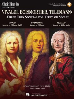 3 Trio Sonatas: Vivaldi, Boismorter and Telemann 3 Trio Sonatas: Vivaldi, Boismorter and Telemann