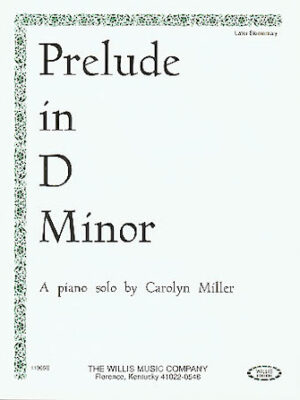 Prelude in D Minor Prelude in D Minor