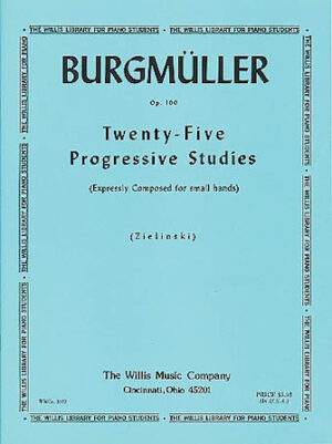 Twenty-Five Progressive Studies, Opus 100 Twenty-Five Progressive Studies, Opus 100