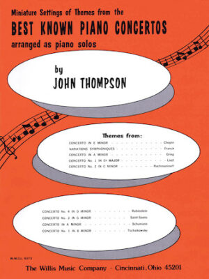 Miniature Settings of Themes from Best-Known Piano Concertos Miniature Settings of Themes from Best-Known Piano Concertos