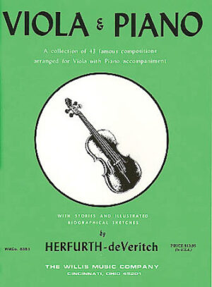 Viola & Piano-43 Famous Comps. Viola & Piano-43 Famous Comps.
