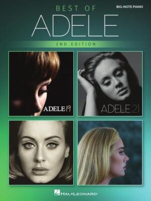 Best of Adele for Big-Note Piano – 2nd Edition Best of Adele for Big-Note Piano – 2nd Edition