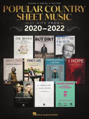 Popular Country Sheet Music Popular Country Sheet Music
