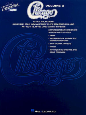 Chicago – Transcribed Scores Volume 2 Chicago – Transcribed Scores Volume 2
