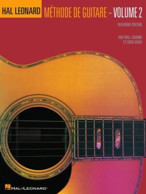 French Edition: Hal Leonard Guitar Method Book 2 – 2nd Edition French Edition: Hal Leonard Guitar Method Book 2 – 2nd Edition