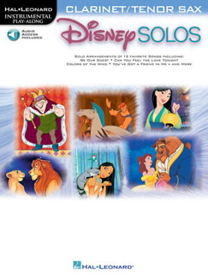 Disney Solos for Clarinet/Tenor Sax Disney Solos for Clarinet/Tenor Sax