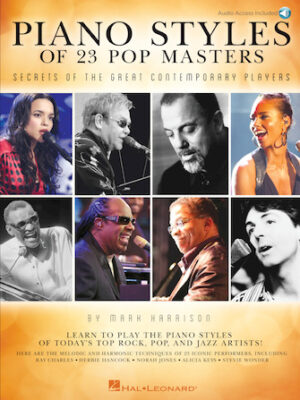 Piano Styles of 23 Pop Masters Piano Styles of 23 Pop Masters