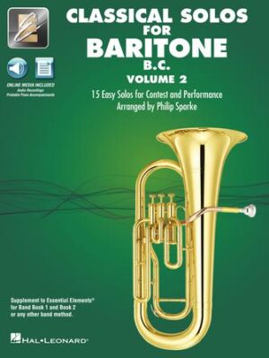 Classical Solos for Baritone B.C. – Volume 2 Classical Solos for Baritone B.C. – Volume 2