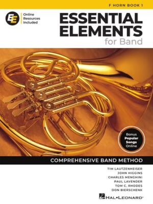 Essential Elements for Band – F Horn Book 1 with Online Resources Essential Elements for Band – F Horn Book 1 with Online Resources