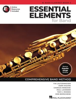 Essential Elements for Band – Bb Bass Clarinet Book 2 with EEi Essential Elements for Band – Bb Bass Clarinet Book 2 with EEi