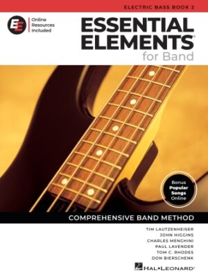 Essential Elements for Band – Electric Bass Book 2 with EEi Essential Elements for Band – Electric Bass Book 2 with EEi