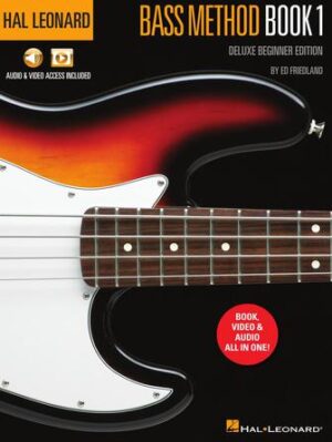 Hal Leonard Bass Method Book 1 – Deluxe Beginner Edition Hal Leonard Bass Method Book 1 – Deluxe Beginner Edition