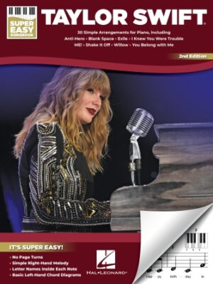 Taylor Swift – Super Easy Songbook – 2nd Edition Taylor Swift – Super Easy Songbook – 2nd Edition