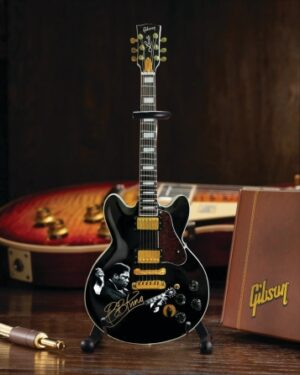 Gibson BB King ES-355 Lucille Tribute Ebony Mini Guitar Model Gibson BB King ES-355 Lucille Tribute Ebony Mini Guitar Model