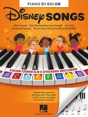 Piano-by-Color – Disney Songs Piano-by-Color – Disney Songs